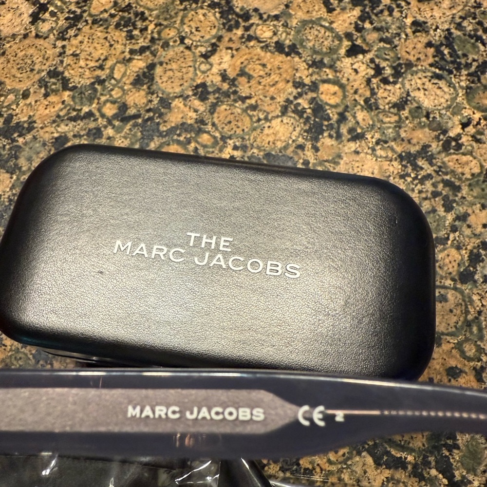 Marc Jacobs Translucent Gray/Purple Sunglasses - image 3